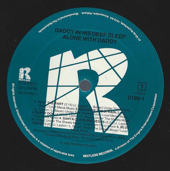 Daddy In His Deep Sleep - Alone With Daddy - Lp