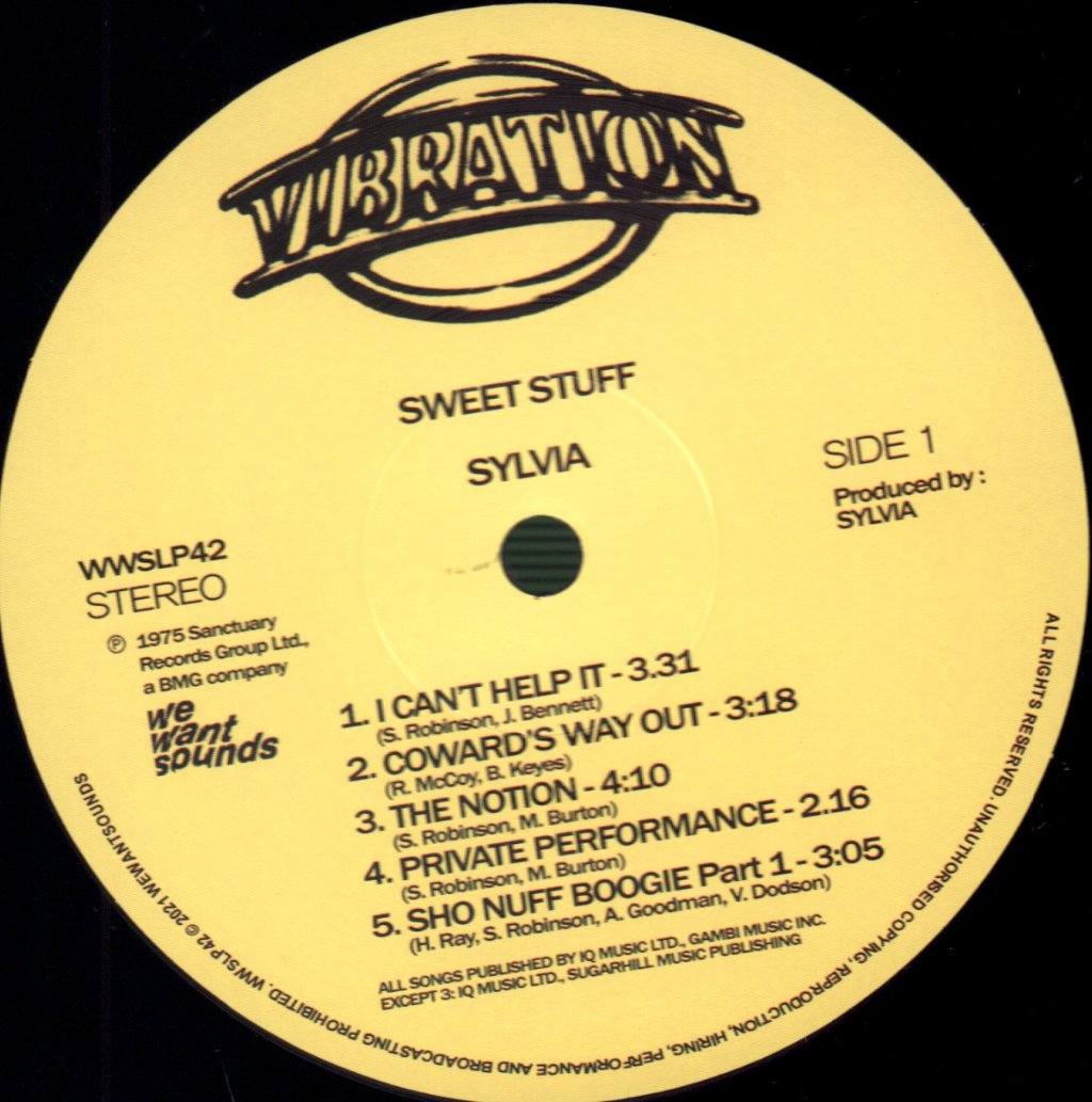 Sylvia Robinson - Sweet Stuff - Lp