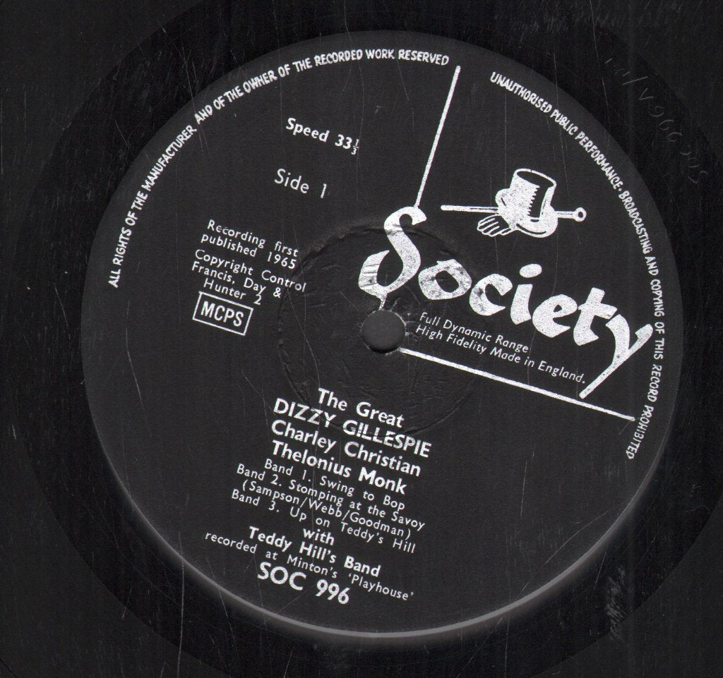 Dizzy Gillespie - Great - Lp