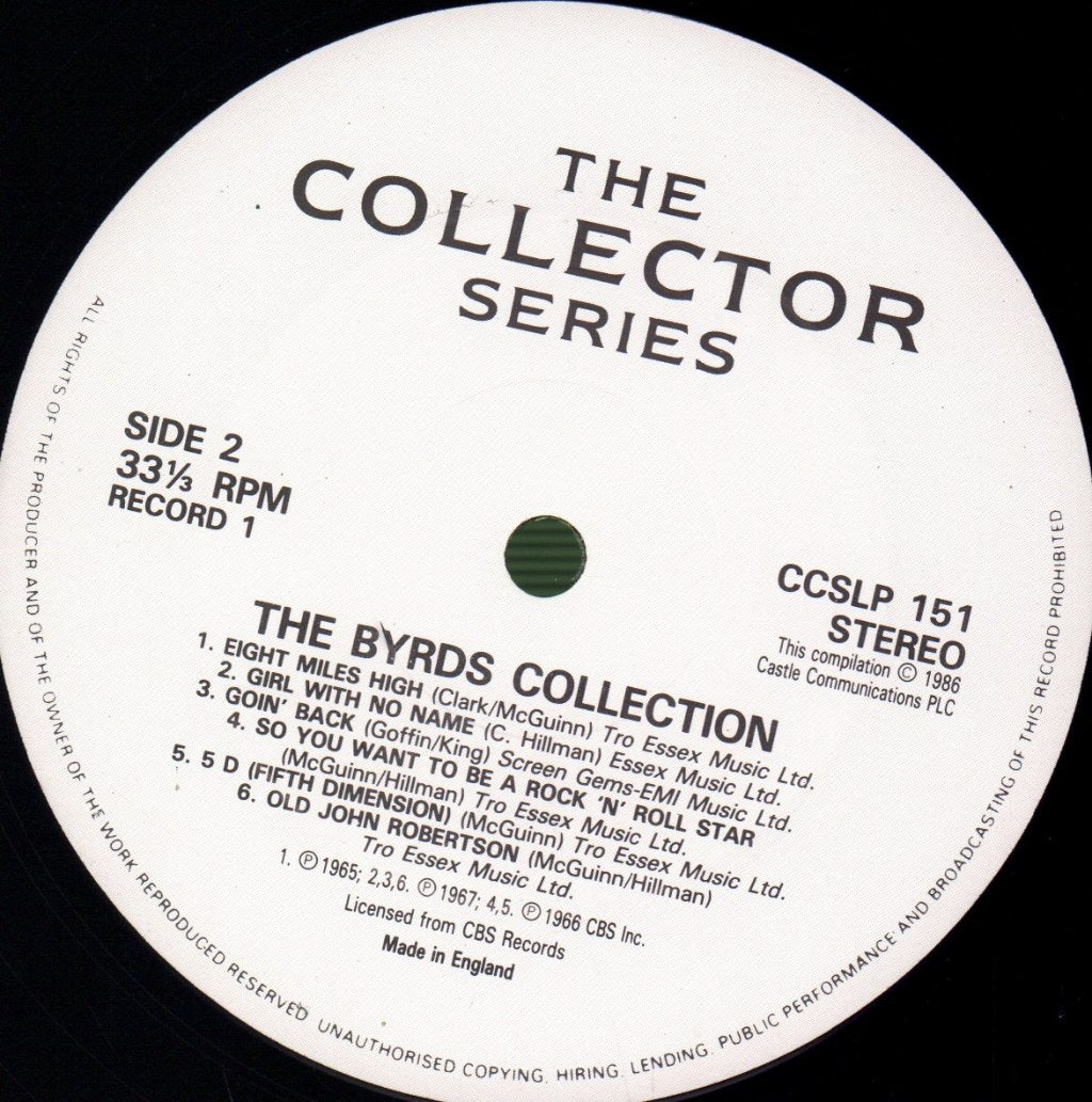 Byrds - Byrds Collection - Double Lp