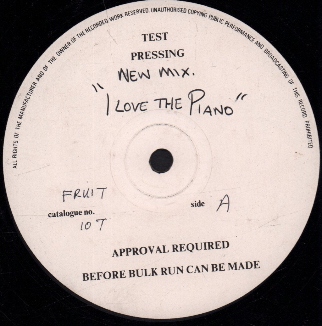 Claudio Simonetti - I Love The Piano - 12 Inch