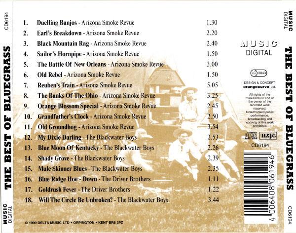 Various Artists - Best Of Bluegrass - Cd