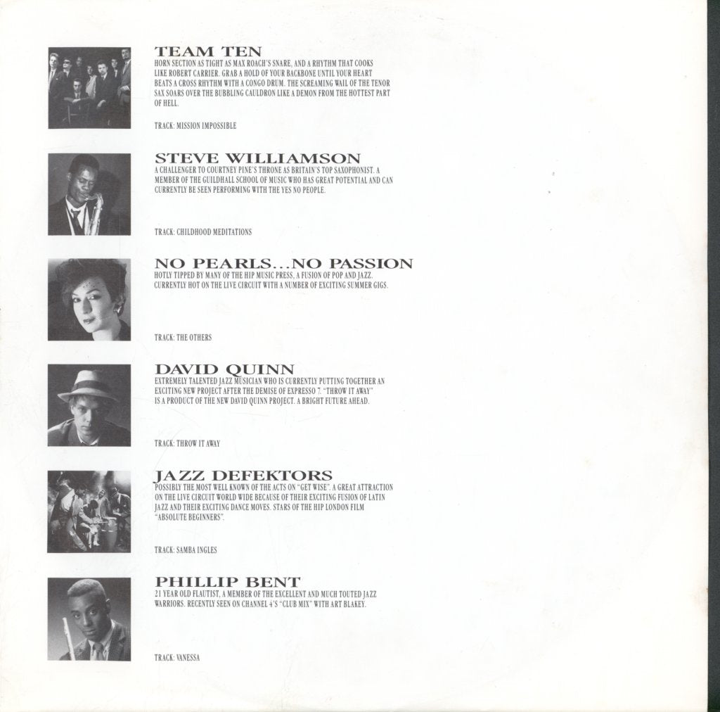 Various Artists - Get Wise - Lp
