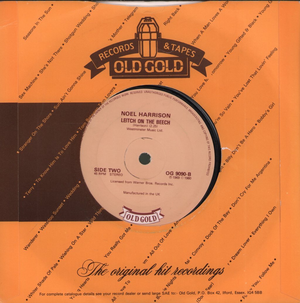 Noel Harrison - Windmills Of Your Mind - 7 Inch