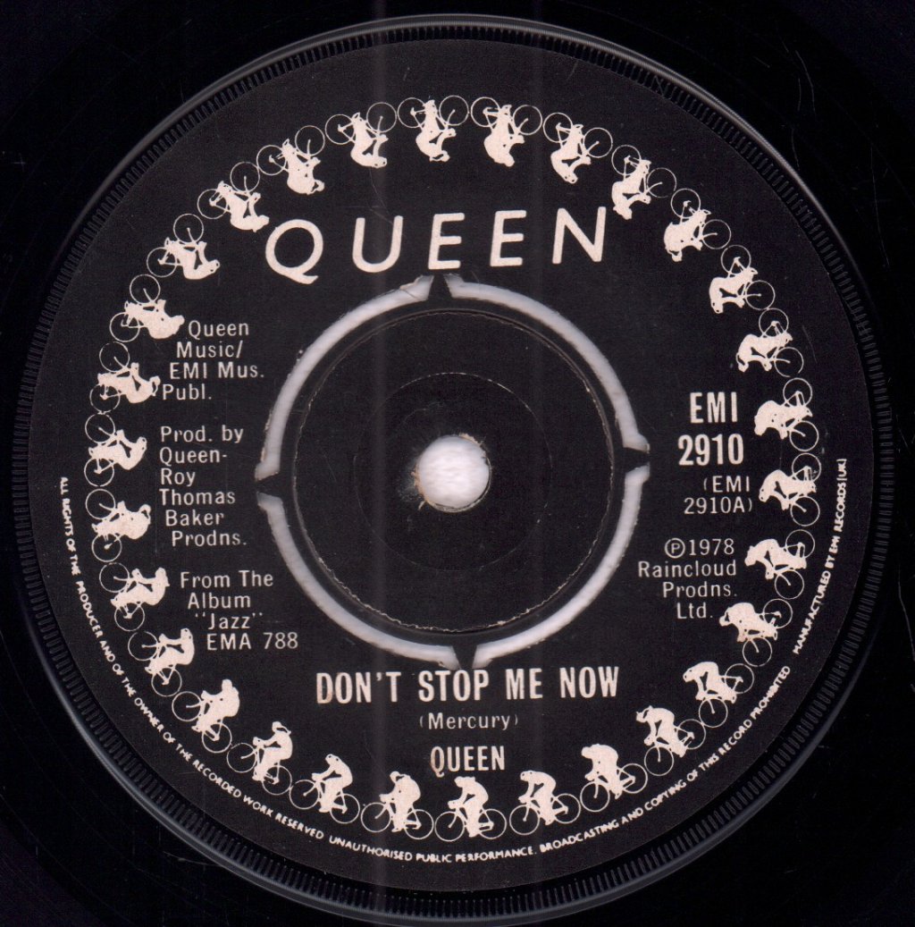 Queen - Don't Stop Me Now - 7 Inch