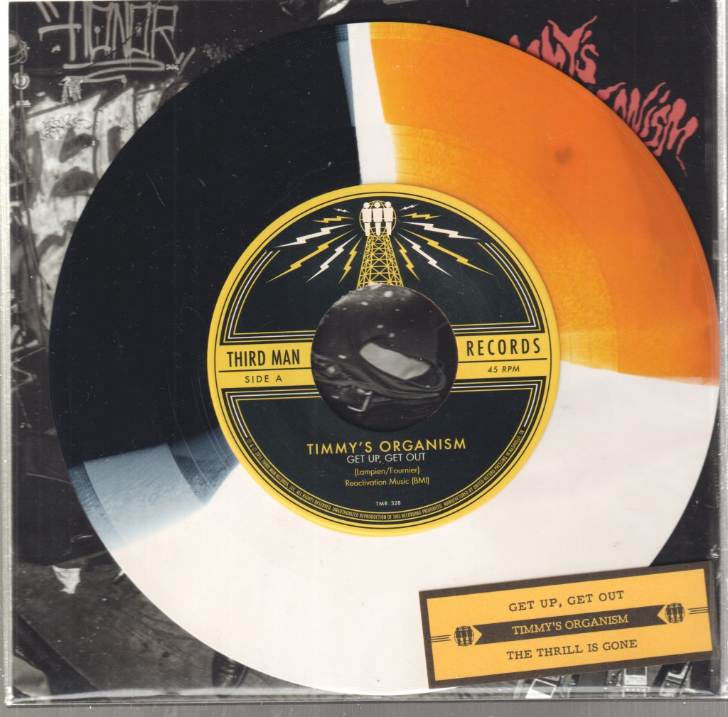 Timmy's Organism - Get Up, Get Out - 7 Inch