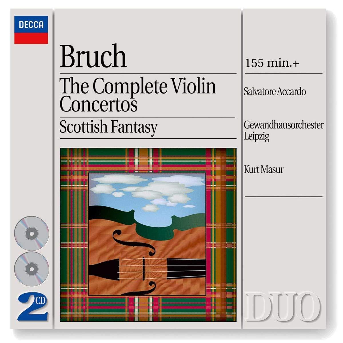 Salvatore Accardo - Bruch: the Complete Violin Concertos - Double Cd