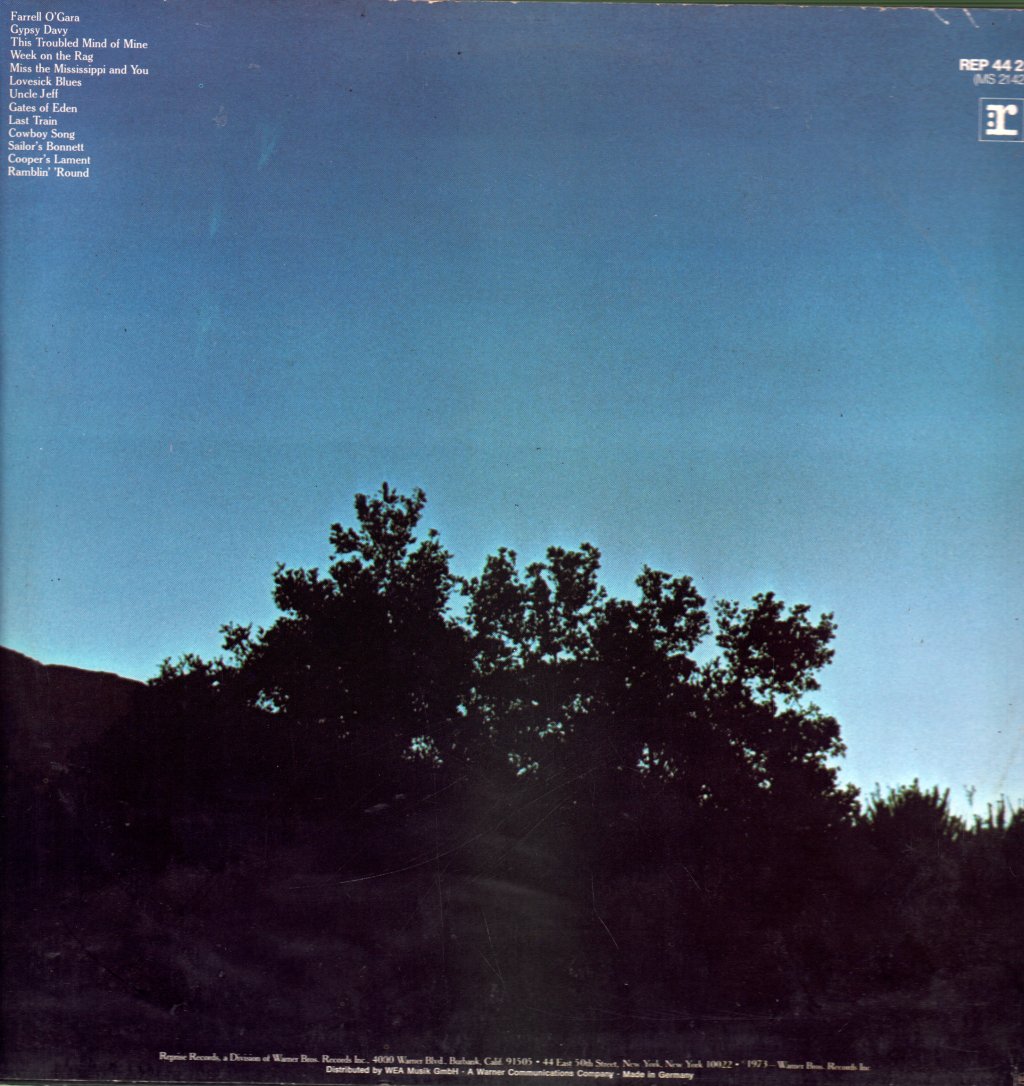 Arlo Guthrie - Last Of The Brooklyn Cowboys - Lp