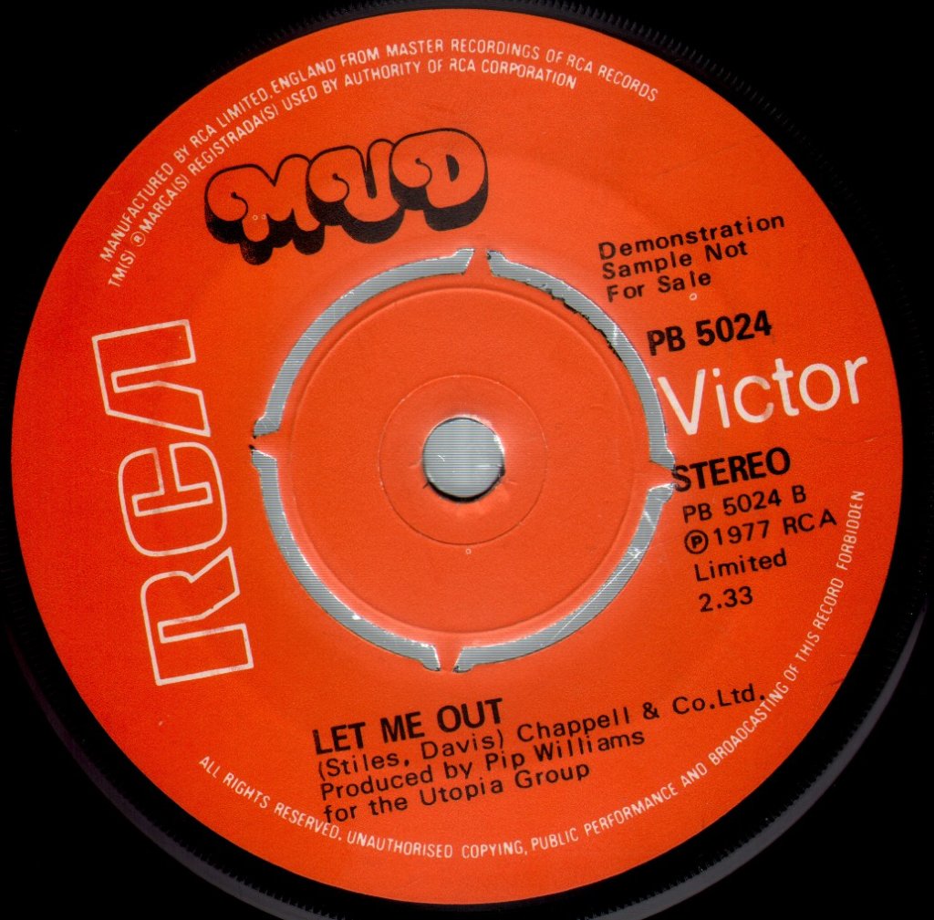 Mud - Slow Talking Boy - 7 Inch