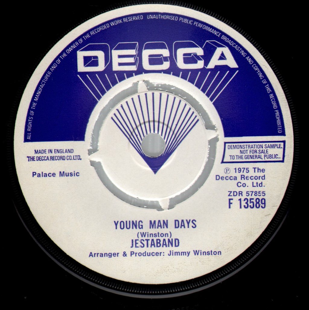 Jestaband - Princes Ball / Young Man Days - 7 Inch