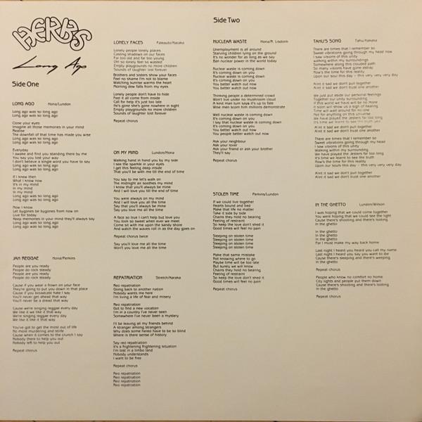 Herbs - Long Ago - Lp