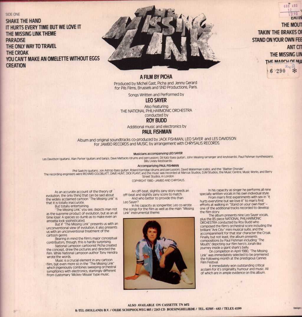 Leo Sayer - Missing Link - Lp