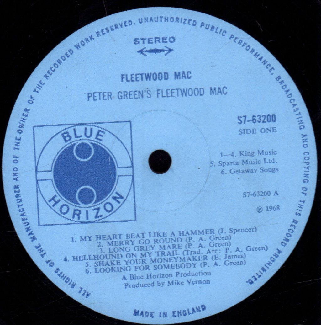 Fleetwood Mac - Peter Green's Fleetwood Mac - Lp