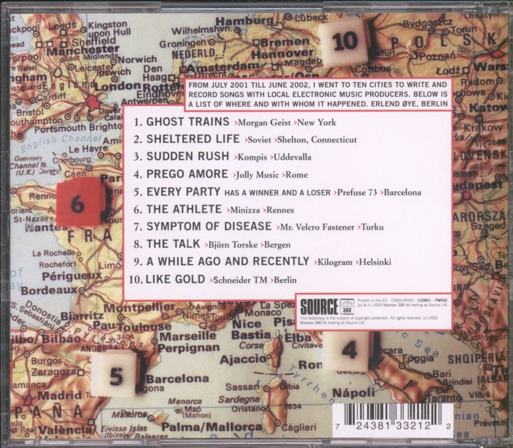 Erland Oye - Unrest - Cd