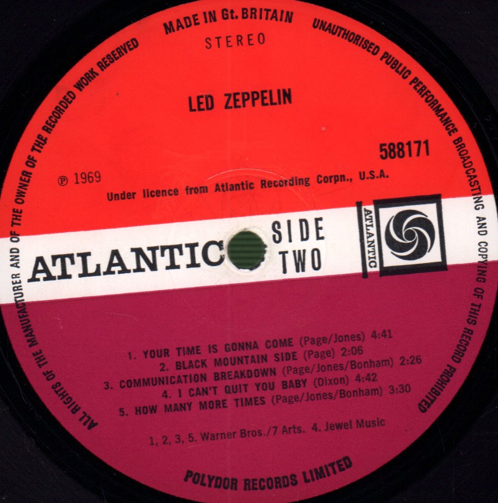 Led Zeppelin - Led Zeppelin - Lp