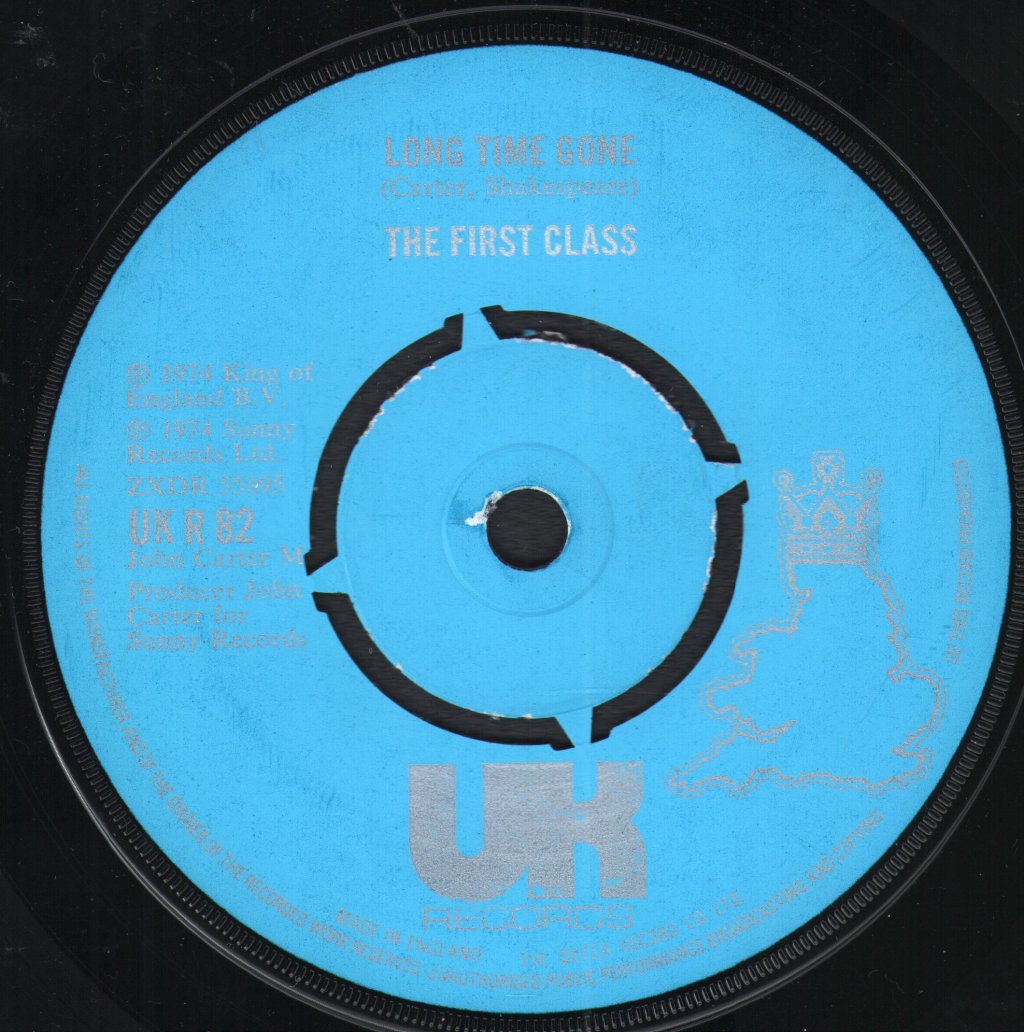 First Class (70'S Pop Group) - Long Time Gone - 7 Inch