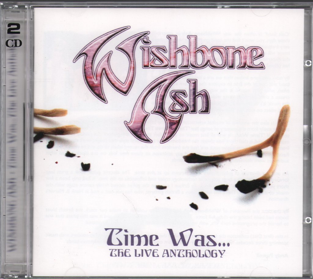Wishbone Ash - Time Was...The Live Anthology - Double Cd