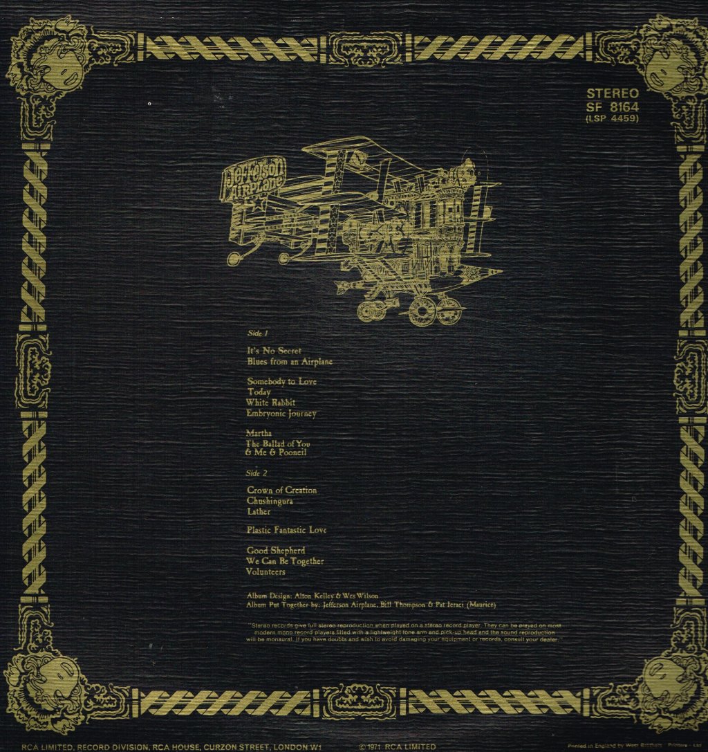 Jefferson Airplane - Worst Of - Lp