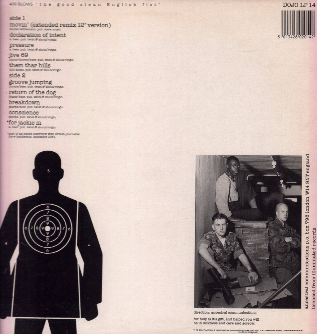 400 Blows - Good Clean English Fist - Lp