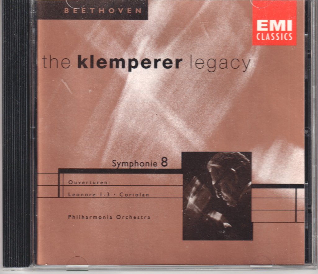 Philharmonia Orchestra - Symphony 8 / Overtures: Leonore 1-3, Coriolan - Cd