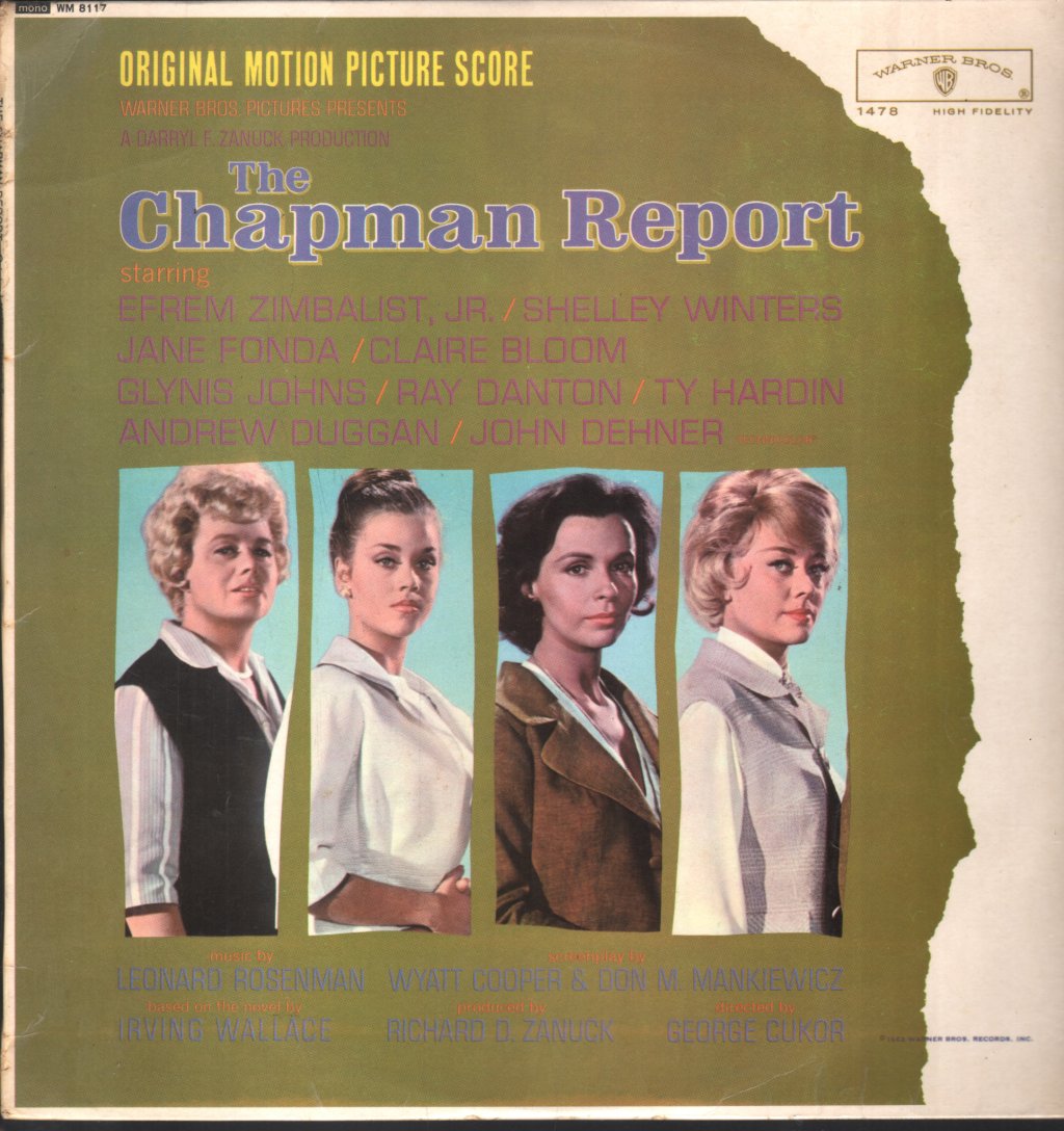 Chapman Report - Original Motion Picture Score - Lp