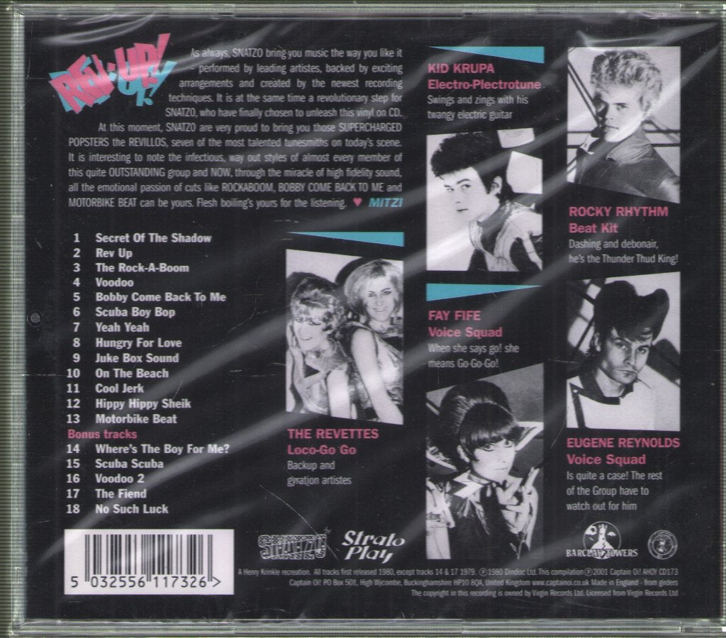 Revillos - Rev Up - Cd