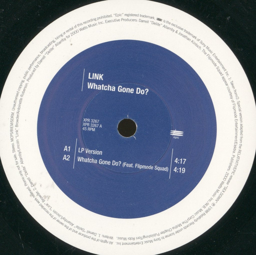 Link - Whatcha Gone Do? - 12 Inch