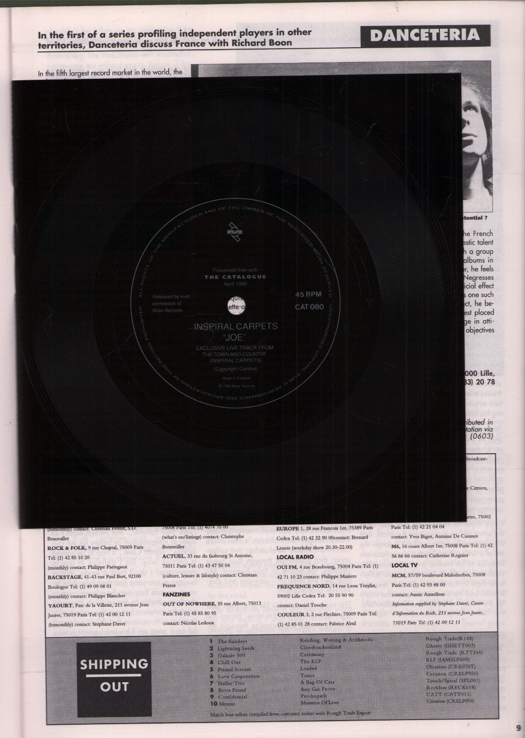 Inspiral Carpets - Joe - 7 Inch