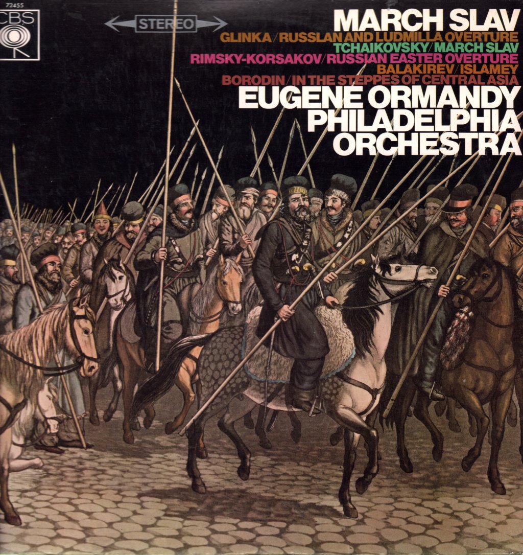 Philadelphia Orchestra / Eugene Ormandy - March Slav - Lp