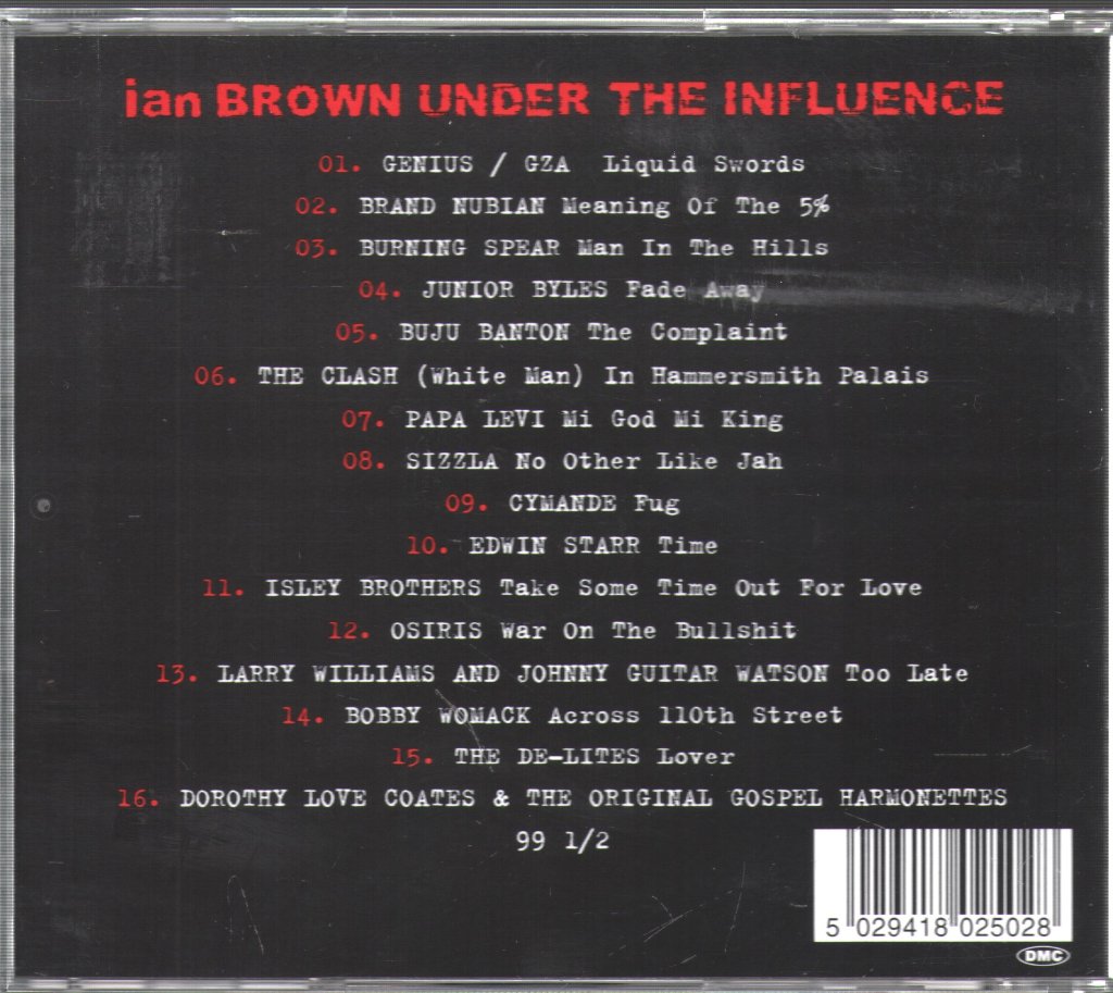 Ian Brown - Under The Influence - Cd