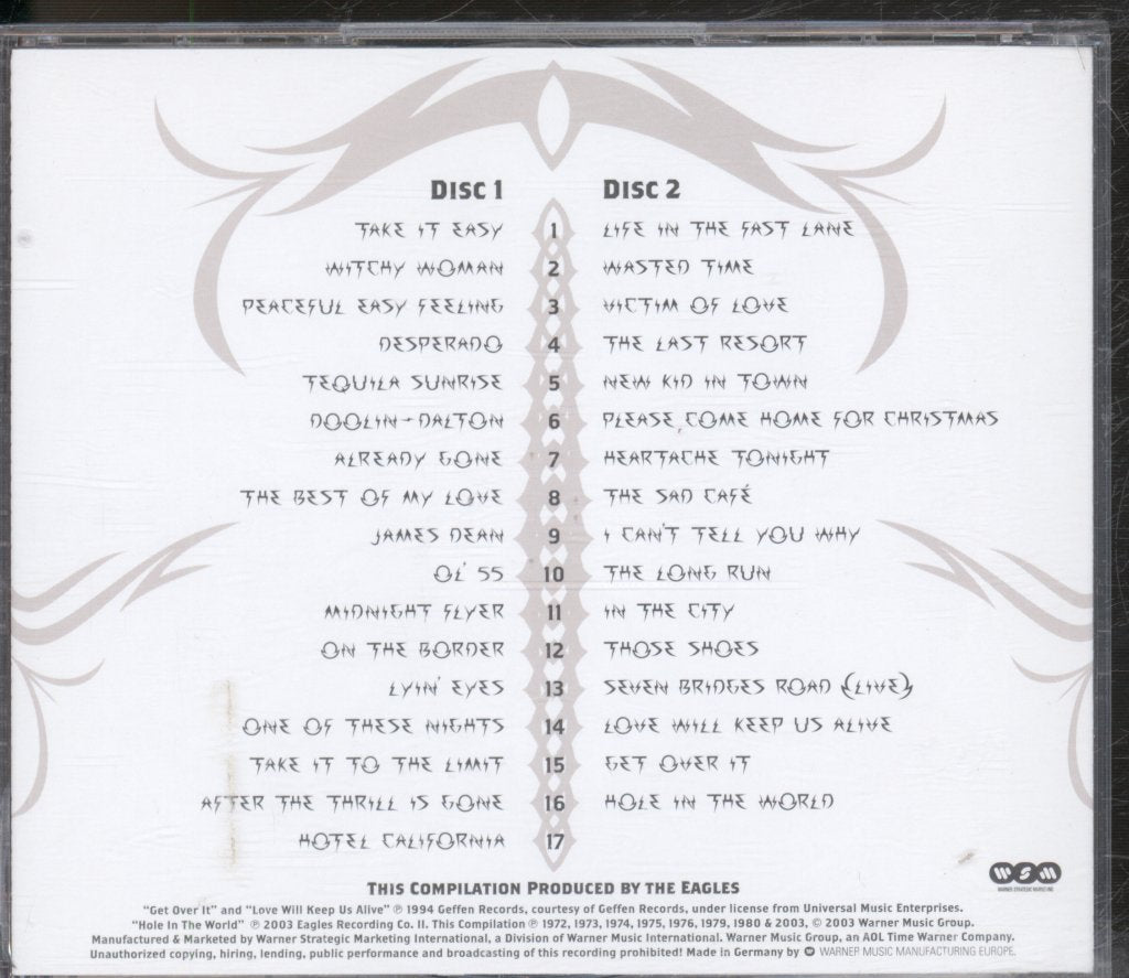 Eagles - Complete Greatest Hits - Double Cd