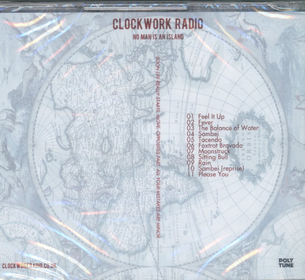 Clockwork Radio - No Man Is An Island - Cd