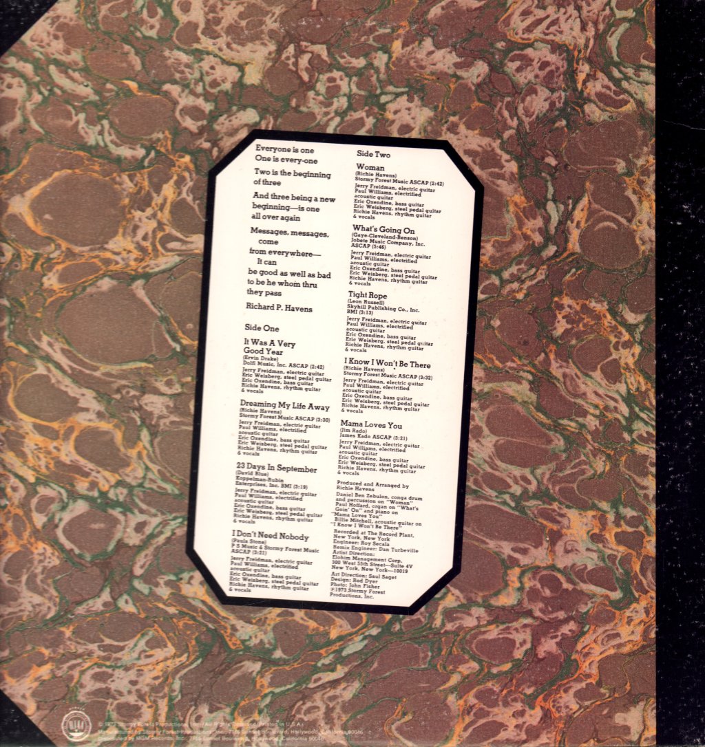 Richie Havens - Portfolio - Lp