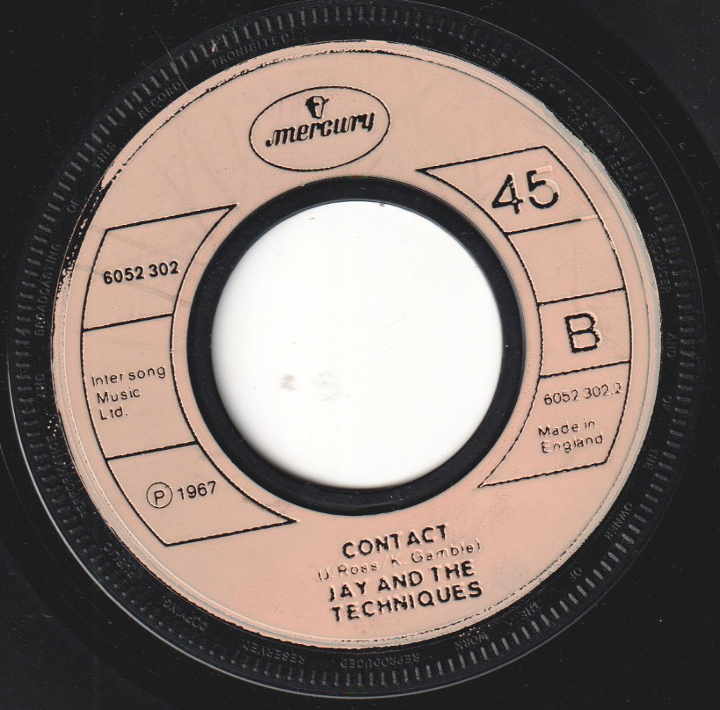 Jay And The Techniques - Apples,Peaches,Pumpkin Pie - 7 Inch