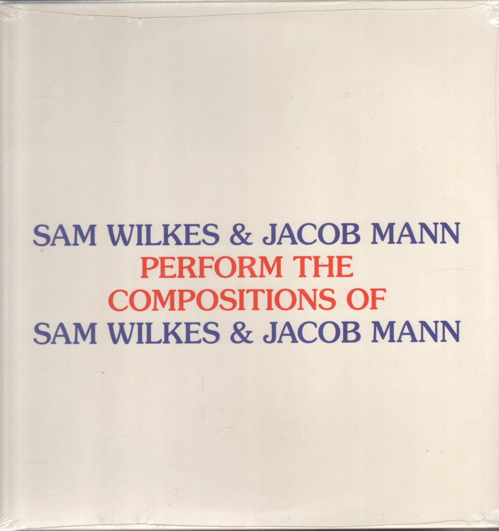 Sam Wilkes and Jacob Mann - Perform The Compositions Of Sam Wilkes & Jacob Mann - Lp
