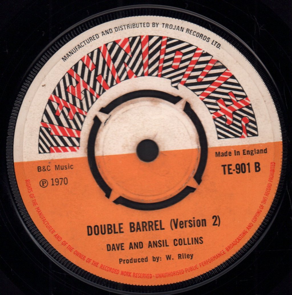 Dave And Ansel Collins - Double Barrel - 7 Inch