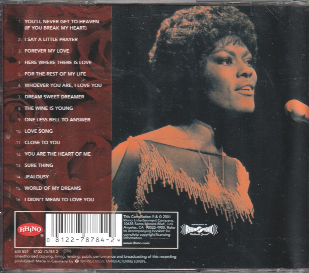 Dionne Warwick - Love Songs - Cd