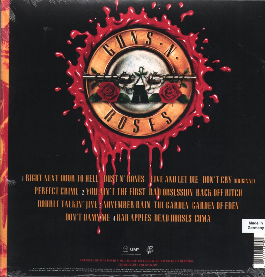 Guns N Roses - Use Your Illusion I - Double Lp