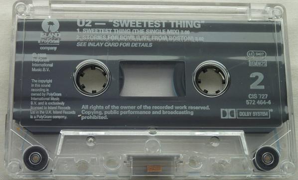 U2 - Sweetest Thing - Cassette
