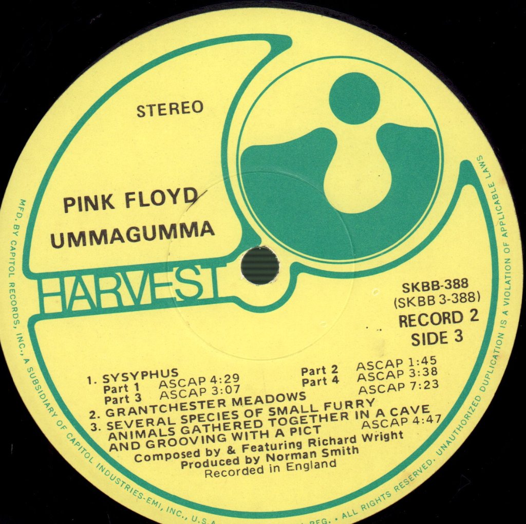 Pink Floyd - Ummagumma - Double Lp