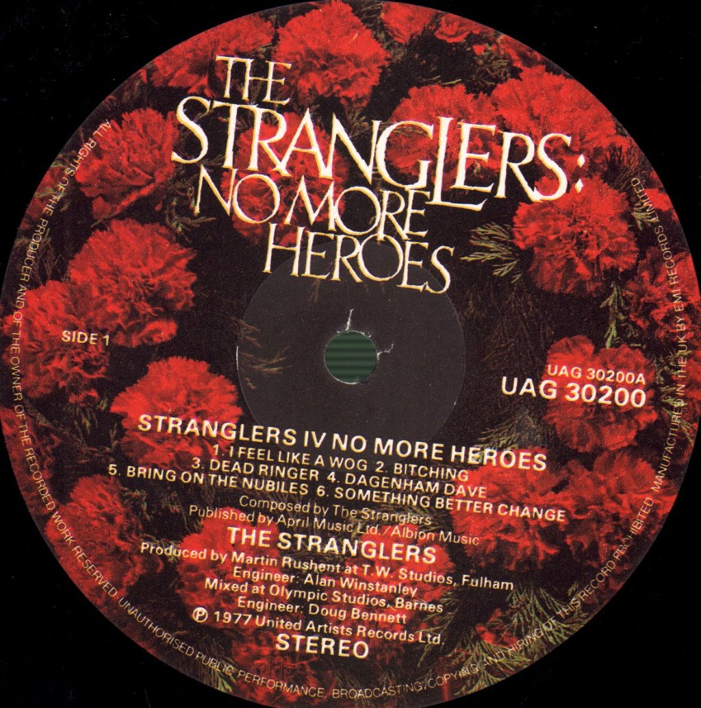 Stranglers - No More Heroes - Lp