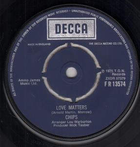 Chips - Love Matters - 7 Inch