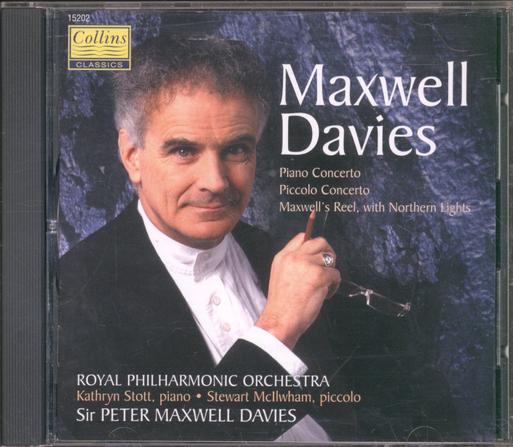 Royal Philharmonic Orchestra, Sir Peter Maxwell Davies - Maxwell Davies - Piano Concerto / Piccolo Concerto / Maxwell's Reel, With Northern Lights - Cd