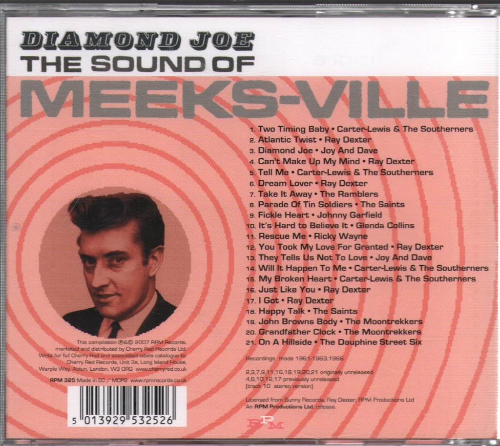 Various Artists - Diamond Joe: The Sound of Meeks-Ville - Cd