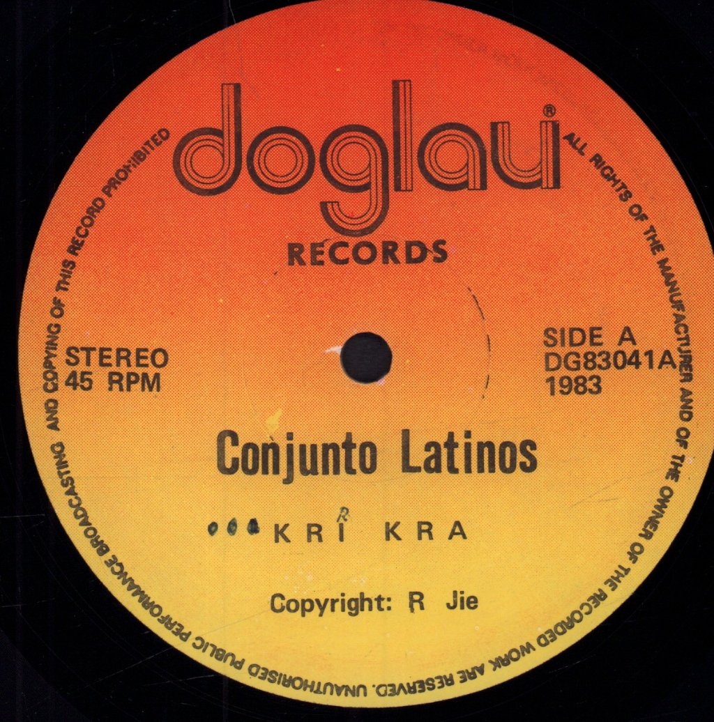 Conjunto Latinos - Kri Kra - 12 Inch