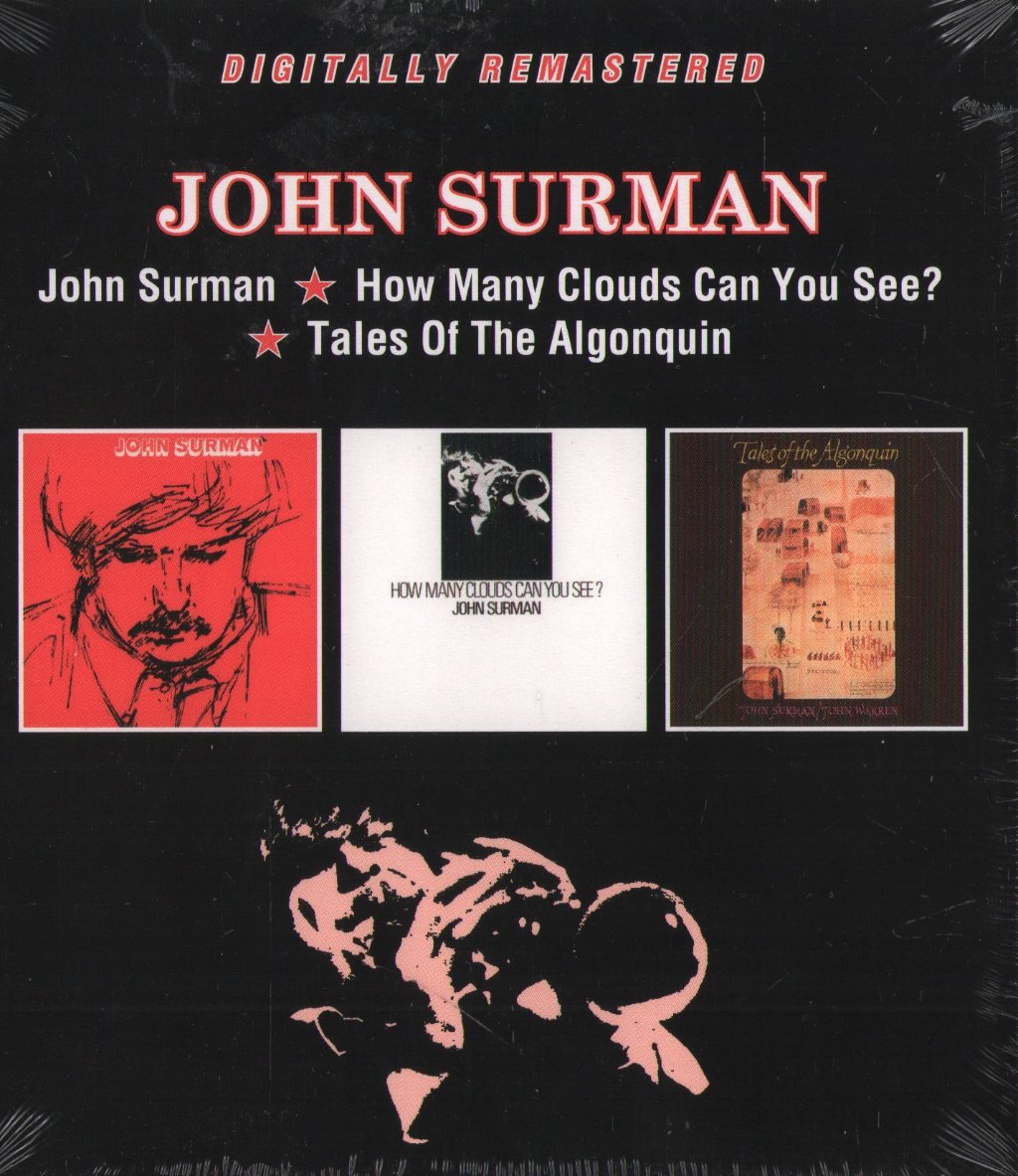 John Surman - John Surman / How Many Clouds Can You See? / Tales of the Algonquin - Cd