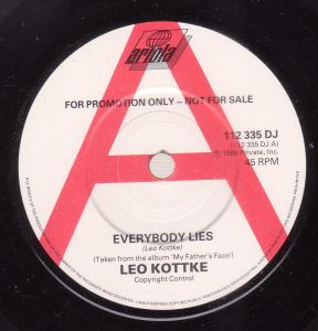 Leo Kottke - Everybody Lies - 7 Inch