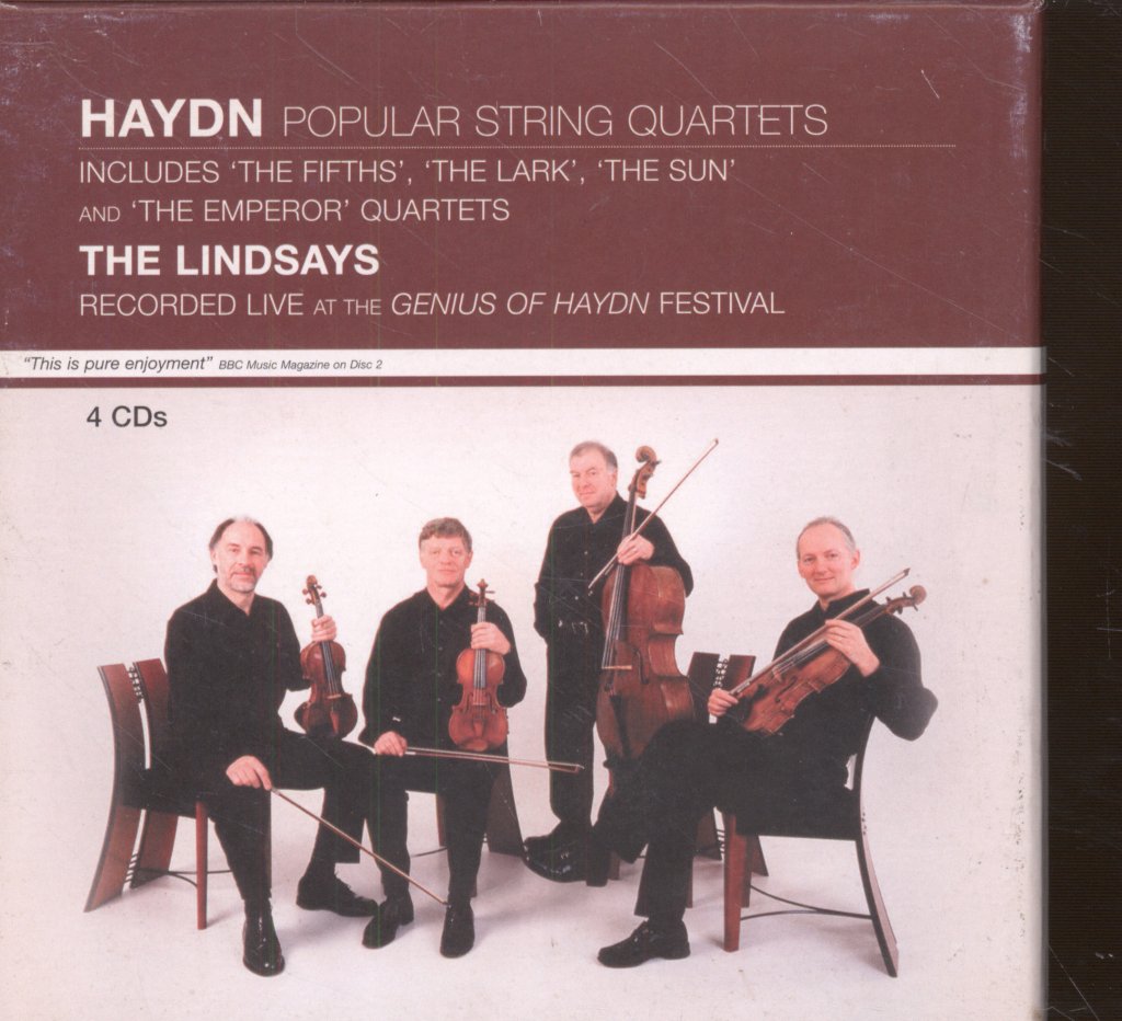 Lindsays - Haydn - Popular String Quartets - Cd Set