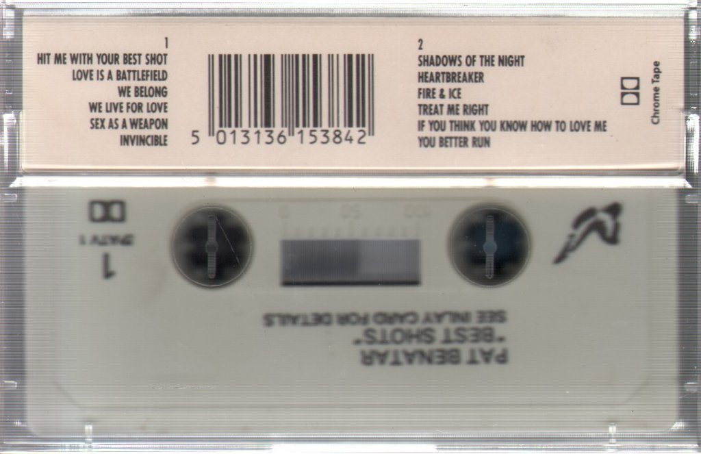 Pat Benatar - Best Shots - Cassette