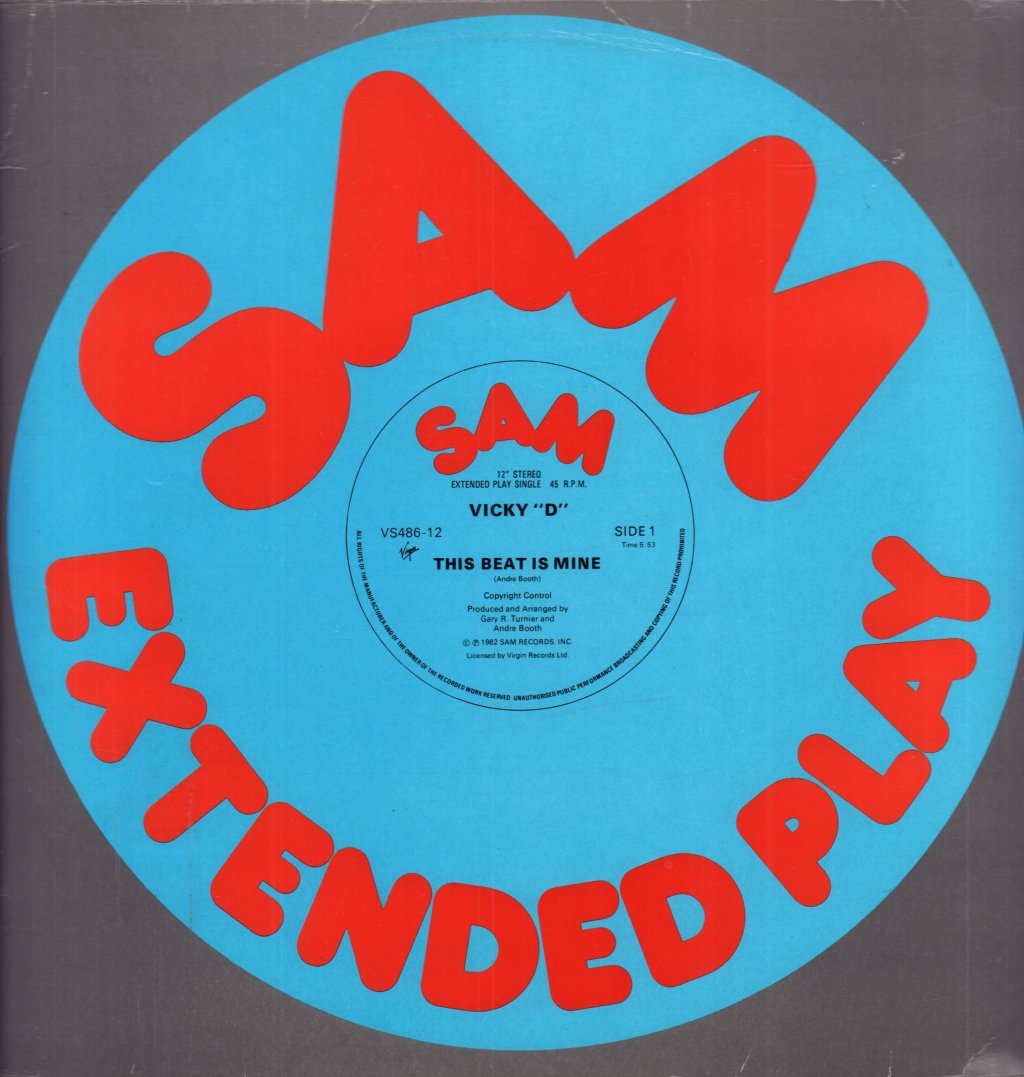 Vicky D - This Beat Is Mine - 12 Inch